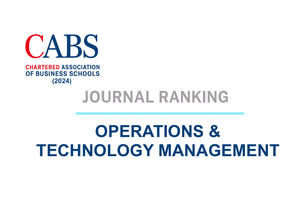 CABS OPERATIONS & TECHNOLOGY MANAGEMENT
