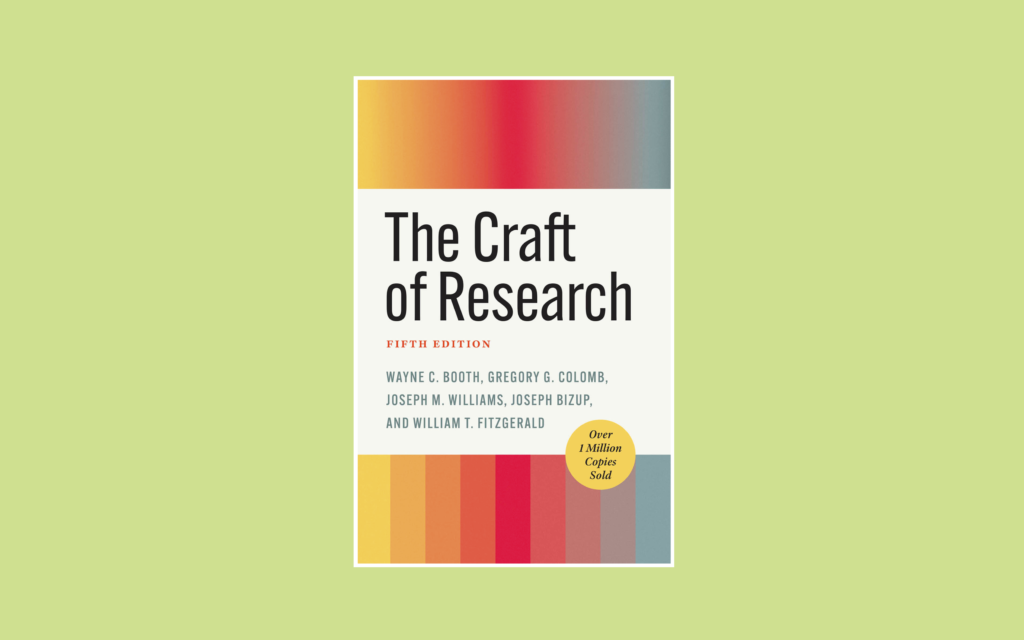The craft of research